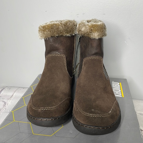 Khombu Boulder Suede Winter Boots - Picture 2 of 5